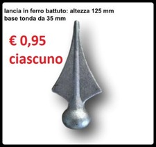 nr. 25 pz. lance in ferro