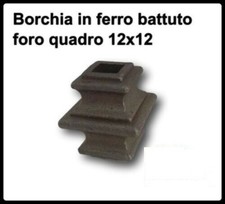 pz 20 borchia in ferro battuto