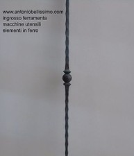 paletto in ferro battuto 12x12