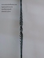 paletto in ferro battuto 12x12